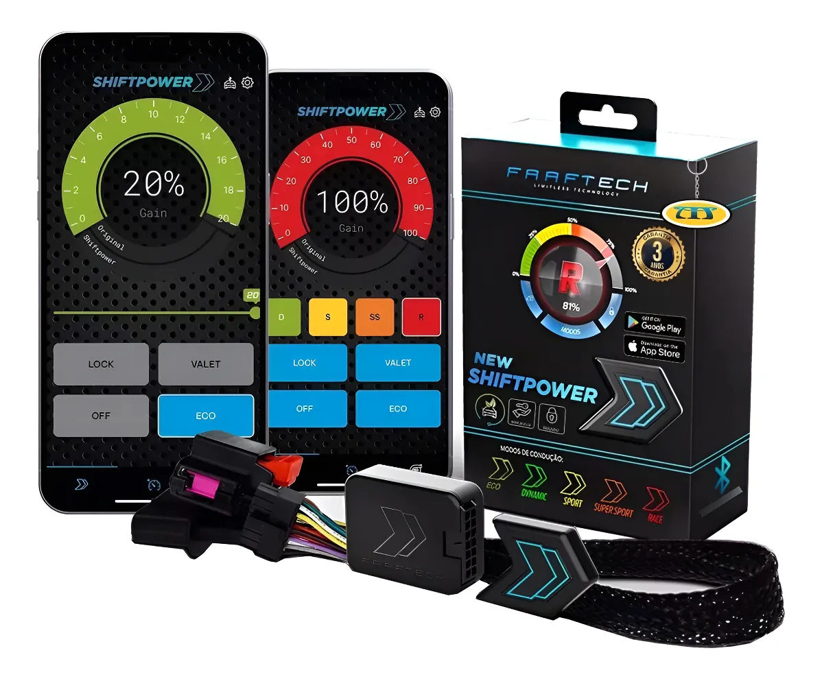 Pedal Shiftpower Chip Delay Modulo Acelerador para Todos os Carros